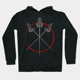 3 Swords Gift One for All Hoodie